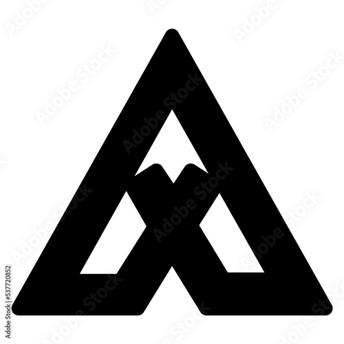 Camping Flat Vector Icon