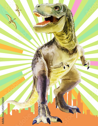 Fototapeta Naklejka Na Ścianę i Meble -  dinosaurs