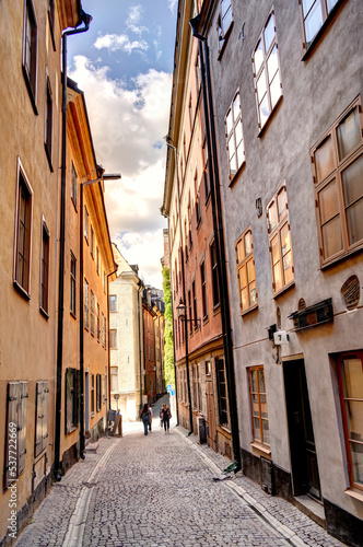 Fototapeta Naklejka Na Ścianę i Meble -  Stockholm, Sweden, HDR Image