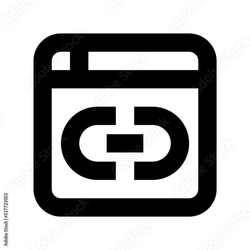 Link Flat Vector Icon