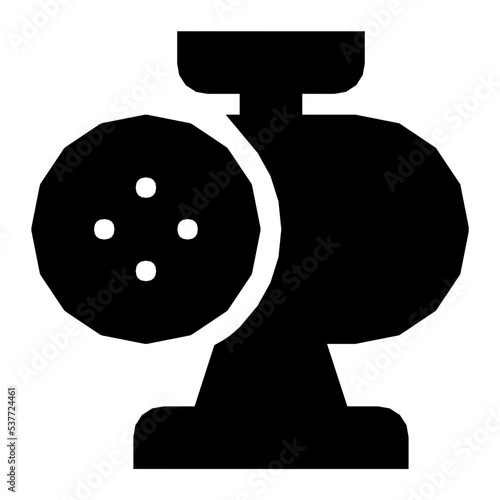 Mincer Machine Vector Icon