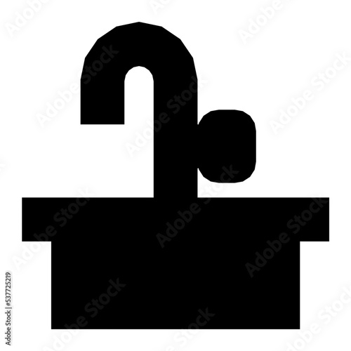 Wash Basin Vector Icon
