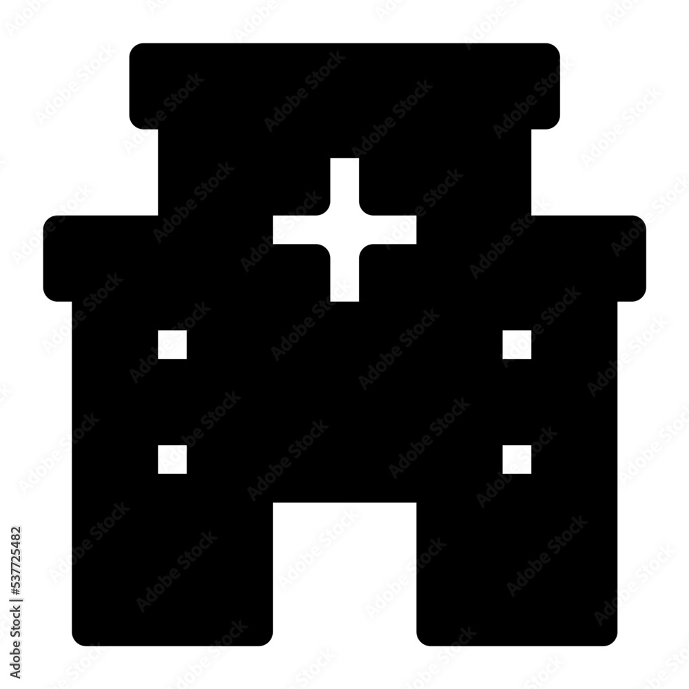 Obraz premium Hospital Vector Icon