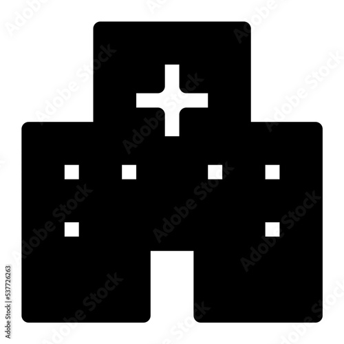 Hospital Vector Icon
