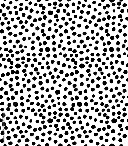 Dotted seamless pattern.