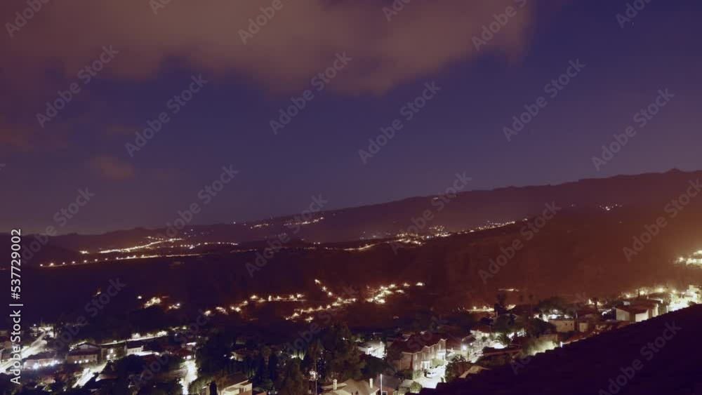 Timelapse anochecer Timelapse anochecer