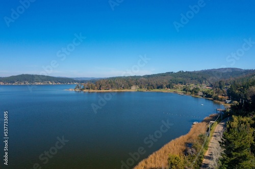 Lago vichuquen septima region Chile photo