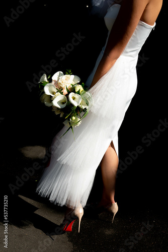 Wedding bouquet, bridal style