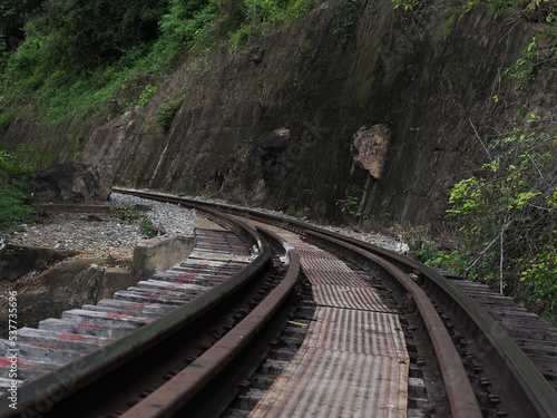 railway in the countryside