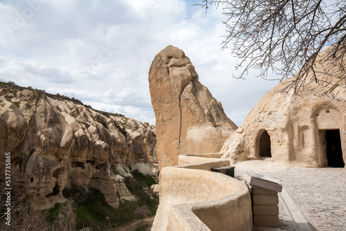 Goreme Open Air Museum in Cappadocia  Turkey