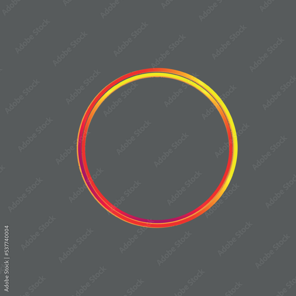 Circle Neon Frame Circle Neon Frame