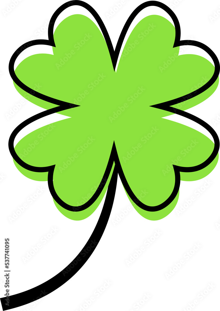 Green clover leaf icon. Clover leaves png illustration. Green clover leaf icon. Clover leaves png illustration.