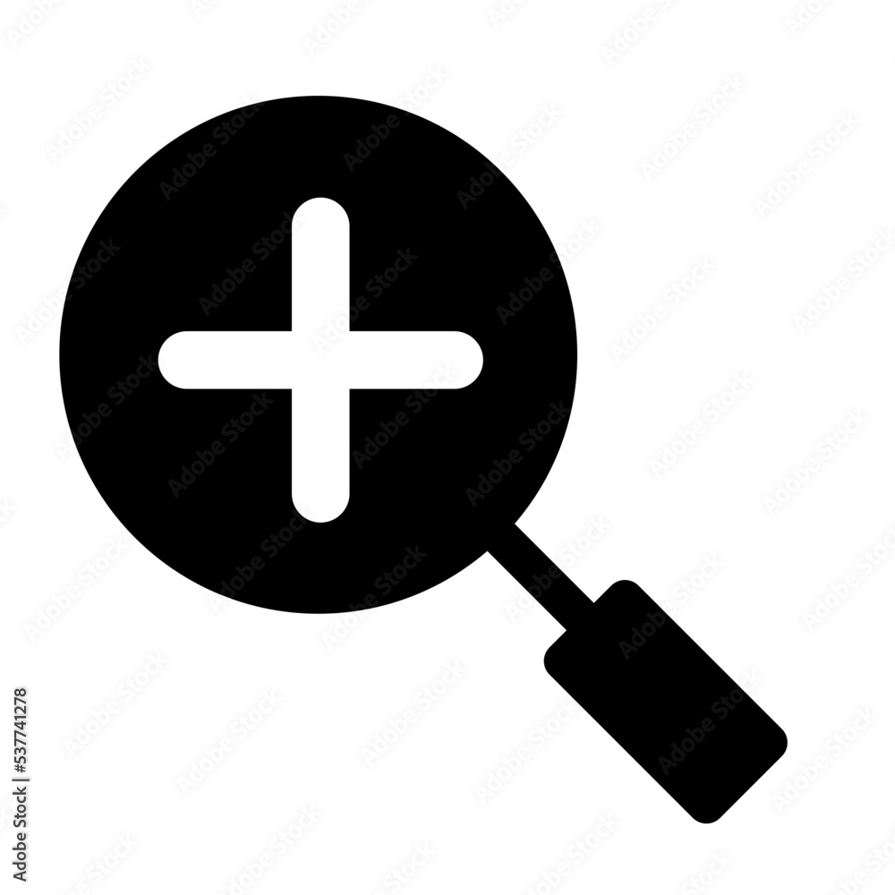 Silhouette search icon Silhouette search icon