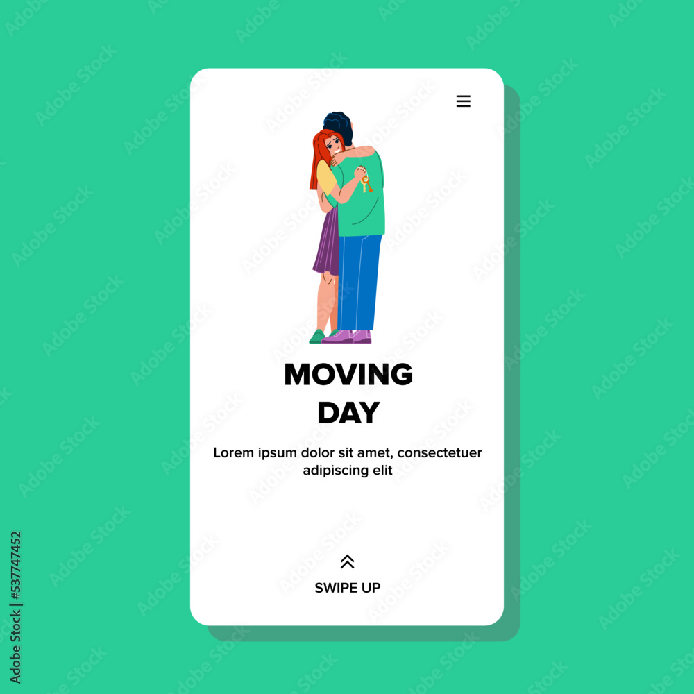 moving day vector. home new, apartment house, relocation indoors, cardboard packing, move box, mortgage, estate moving day web flat cartoon illustration moving day vector. home new, apartment house, relocation indoors, cardboard packing, move box, mortgage, estate moving day web flat cartoon illustration