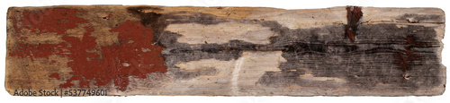 High resolution driftwood plank (PNG)