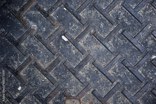 Abstract black gradient blurred background