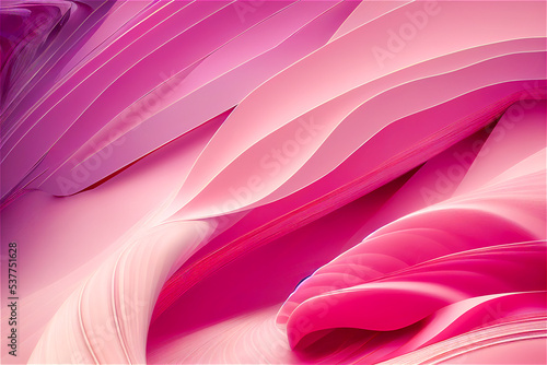 3D rendering of Abstract il...