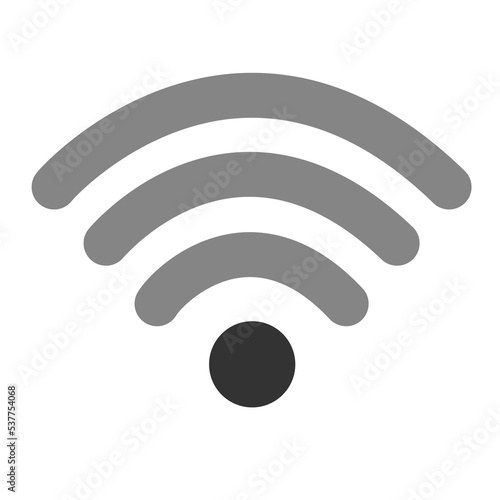 Wifi icon. Sign of wifi.