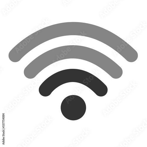 Wifi icon. Sign of wifi.