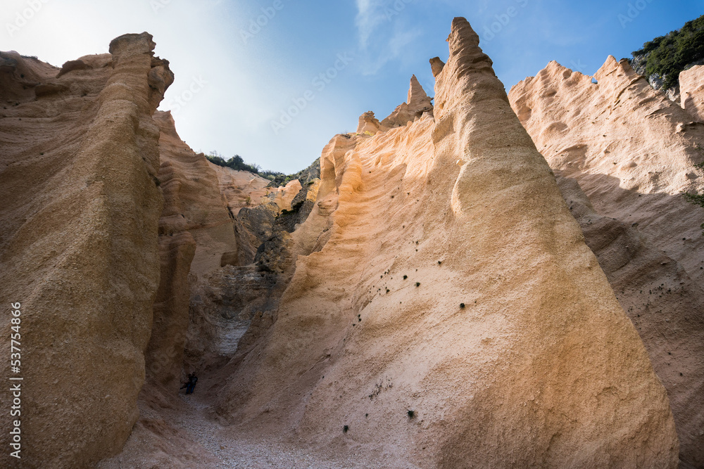 Fototapeta premium Canyon of the red blades