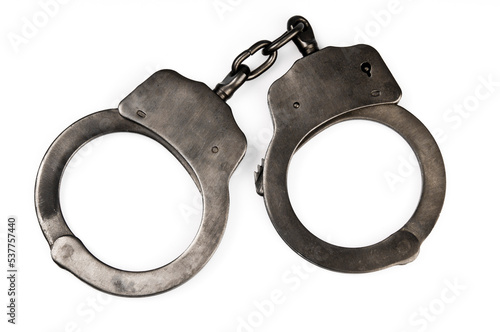 handcuffs isolated