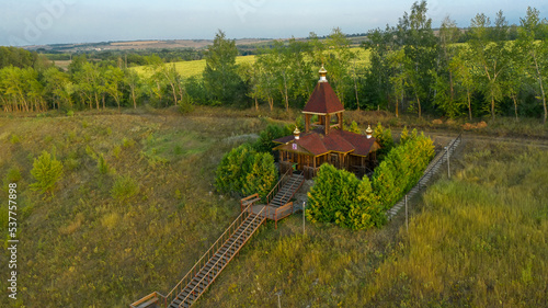 Chapel of the Holy Trinity in the village of Verkhniye Marki, Voronezh region photo