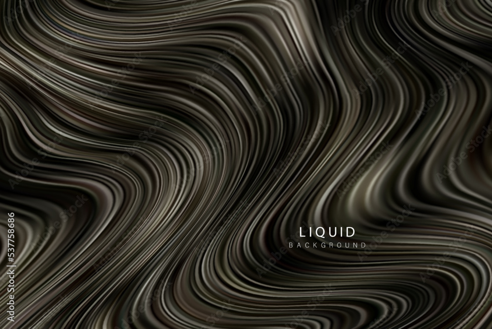Wavy smooth dark satin texture abstract background. Luxury background design.