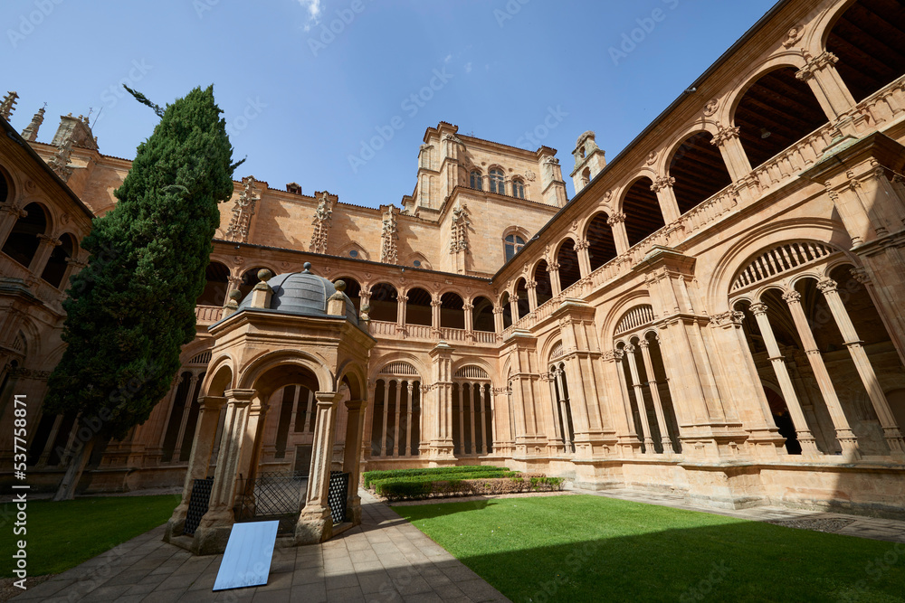 Convento de San Esteban in Salamanca, Spain. A Dominican monastery, the Convento de San Esteban (Saint Stephen)  Salamanca City, Spain, Europe.