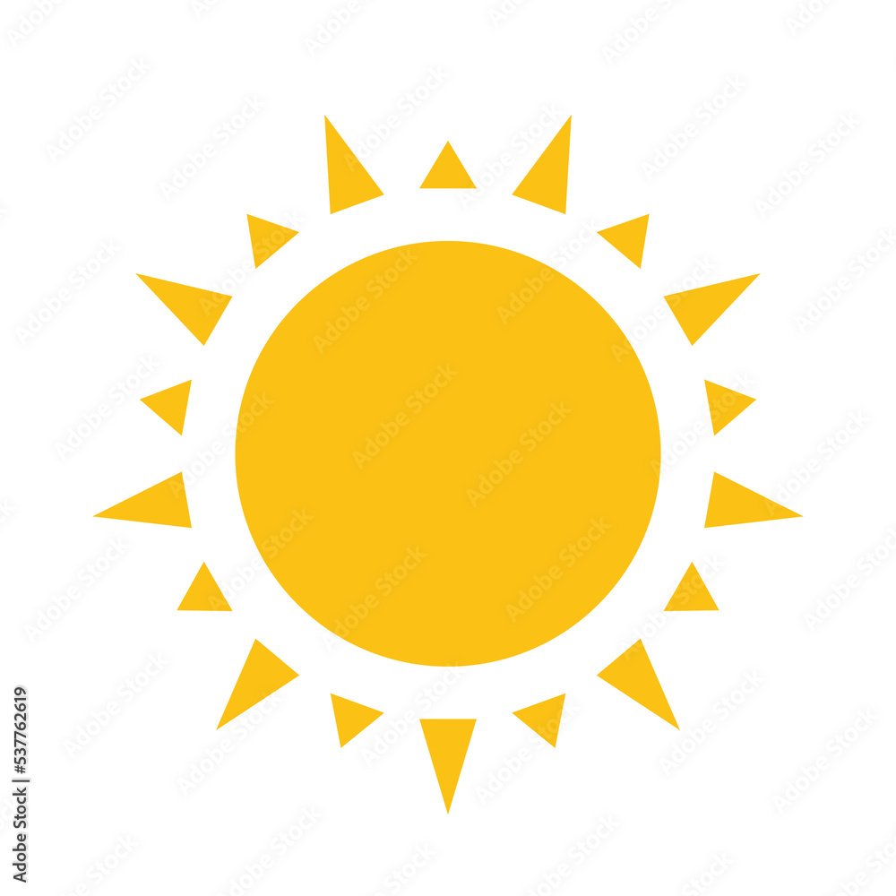 Brightness Icon, Intensity Setting sun icon Brightness Icon, Intensity Setting sun icon