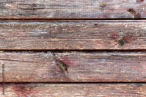 Old boards with paint background