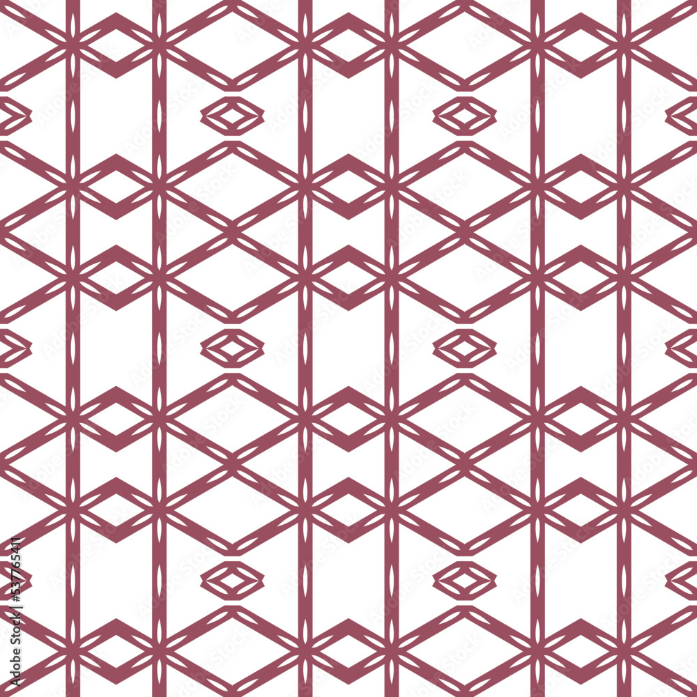Fototapeta premium Geometric pattern. Seamless vector background. Ethnic graphic design.