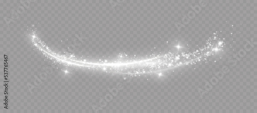 
Magic spiral with sparkles.White light effect.Glitter particles with lines.Swirl effect.