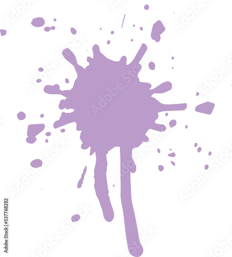 splash with drops and drips