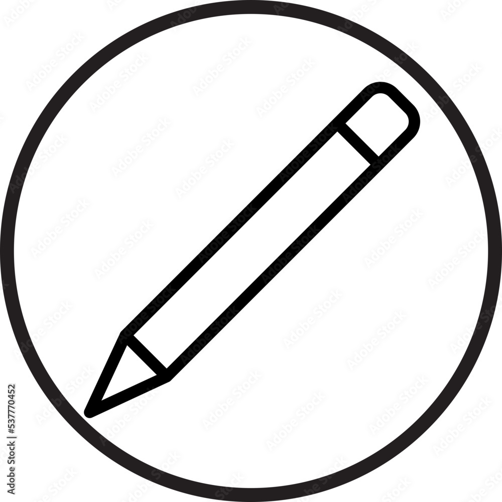Pencil Icon Style Pencil Icon Style
