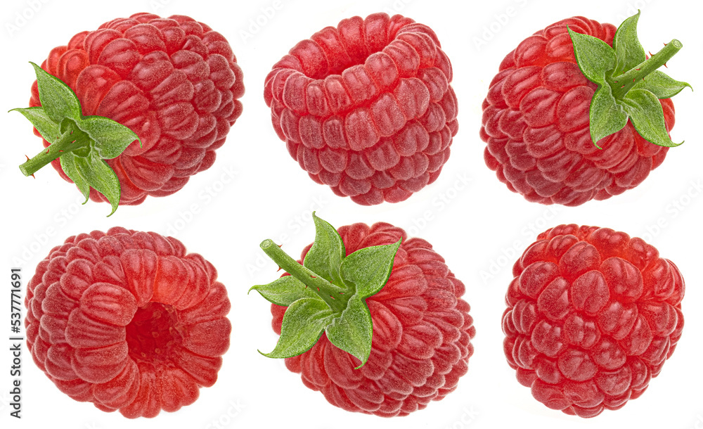 Raspberry isolated on white background Raspberry isolated on white background