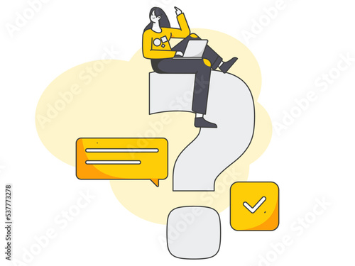 Characteristic concept of business work
