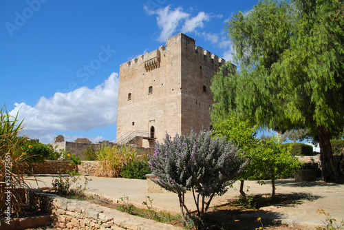 Kolossi Castle in Limassol, Cyprus photo