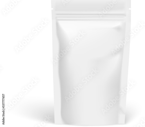 Vector Packaging Package Bag Isolated on White Background