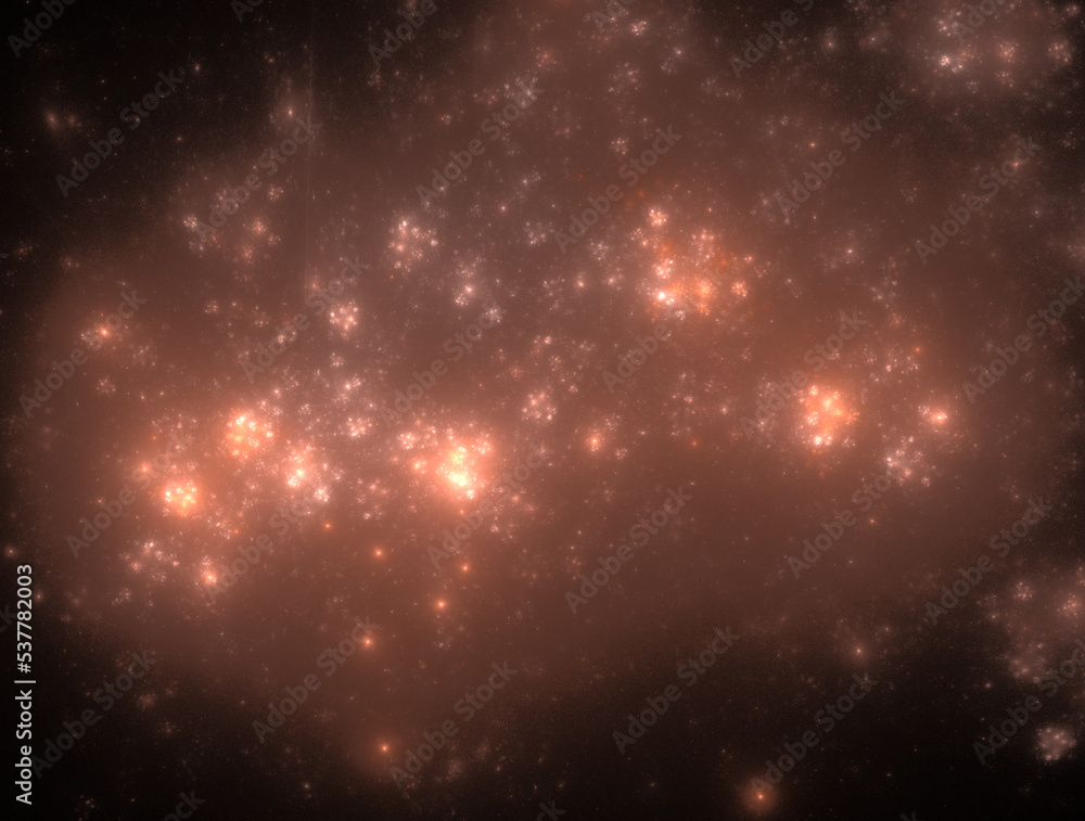 Imaginatory fractal abstract background Image