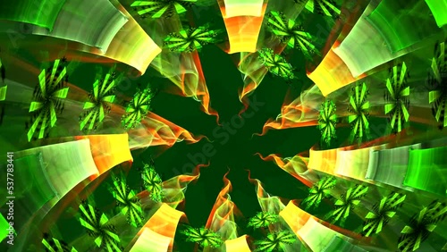 Fractal background. Thin colored complex geometric pattern. High detailed loop