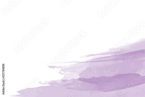 テキスト用の空白がある、水彩風の背景。淡い優しい色合いのベクターイラスト。