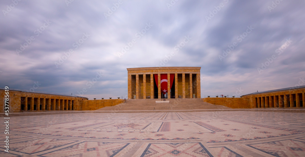 Anitkabir Is The Mausoleum Of The Founder Of Turkish Republic, Mustafa ...