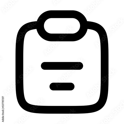 Receipt icon, ecommerce vector icons