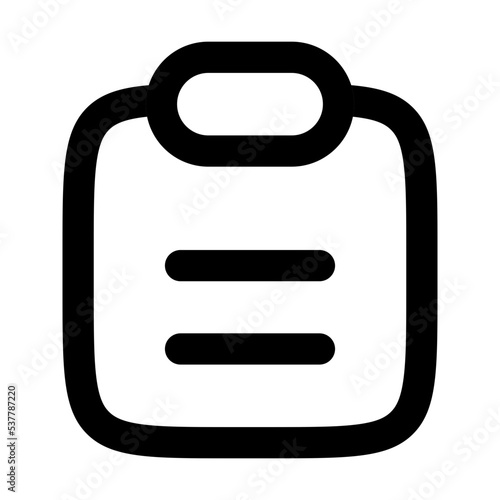 Receipt icon, ecommerce vector icons