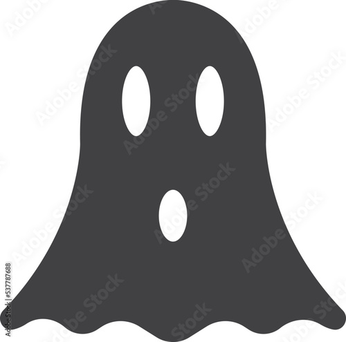 Fotografía Ghost Vector Icon which is suitable for commercial work and easily modify or edi