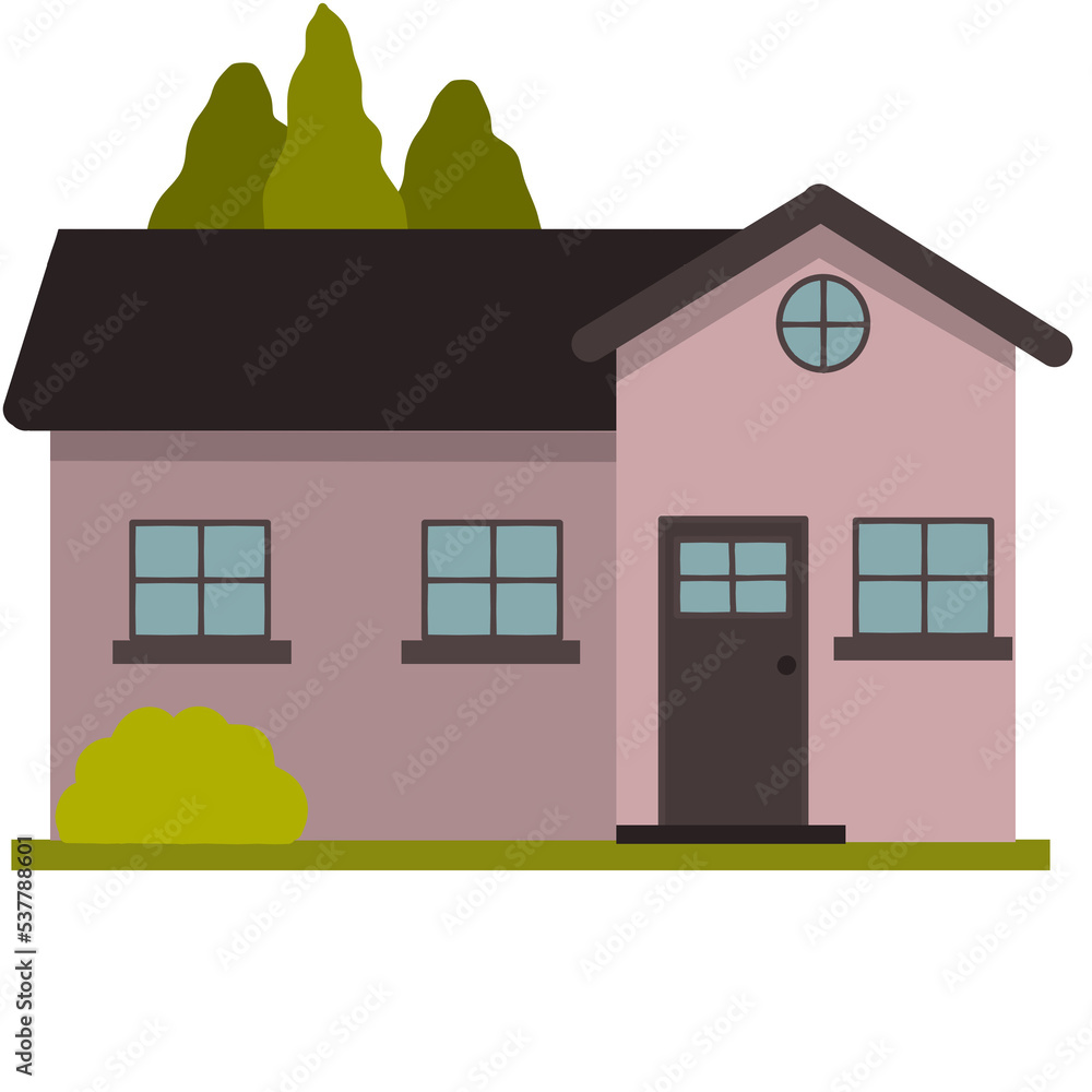 illustration of a house with a roof illustration of a house with a roof