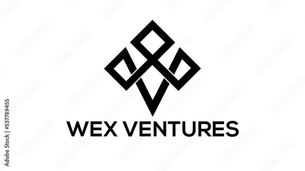 Fototapeta premium WV AND VW INITIAL AND MONOGRAM LOGO