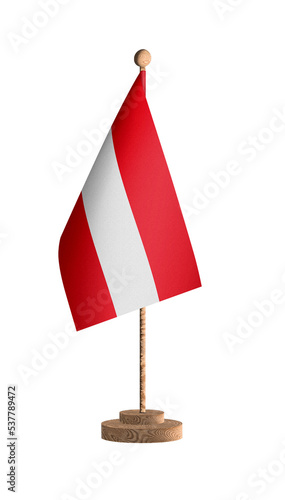 Austria flagpole PNG image. photo