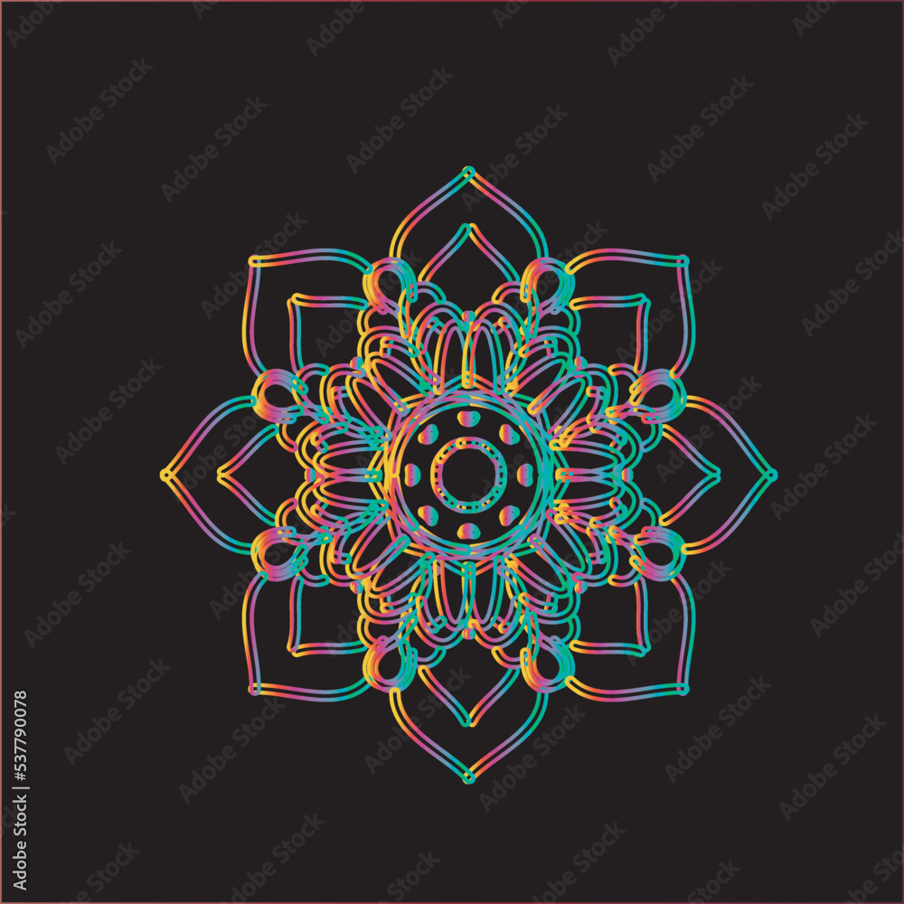 rainbow multicolor flower rainbow multicolor flower