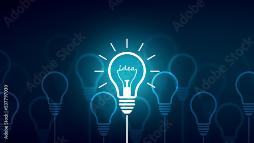 light bulb smart idea